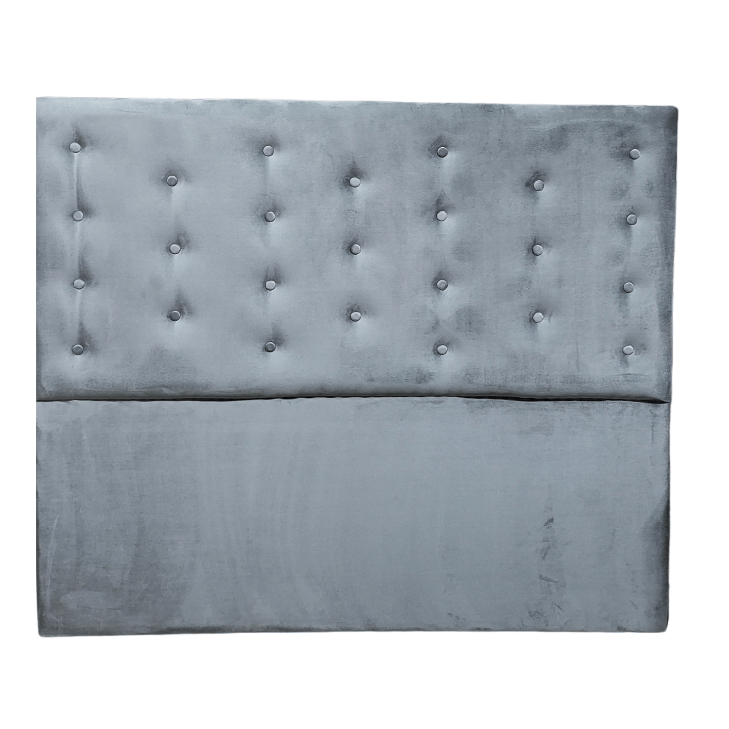RESPALDO MUEBLES RIMAR A PISO 2 PLAZAS FELPA GRIS CLARO - 1
