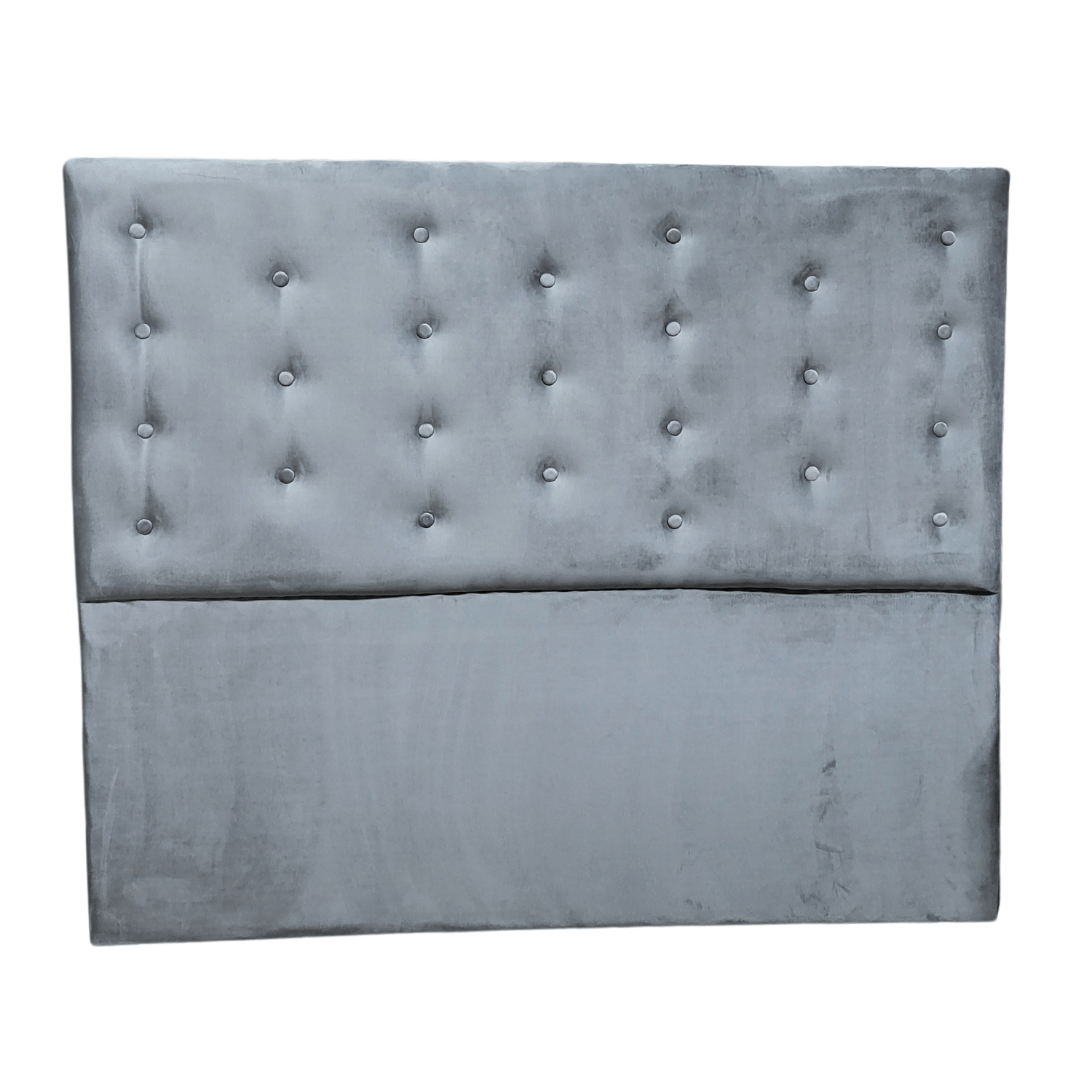 RESPALDO MUEBLES RIMAR A PISO 2 PLAZAS FELPA GRIS CLARO - 4