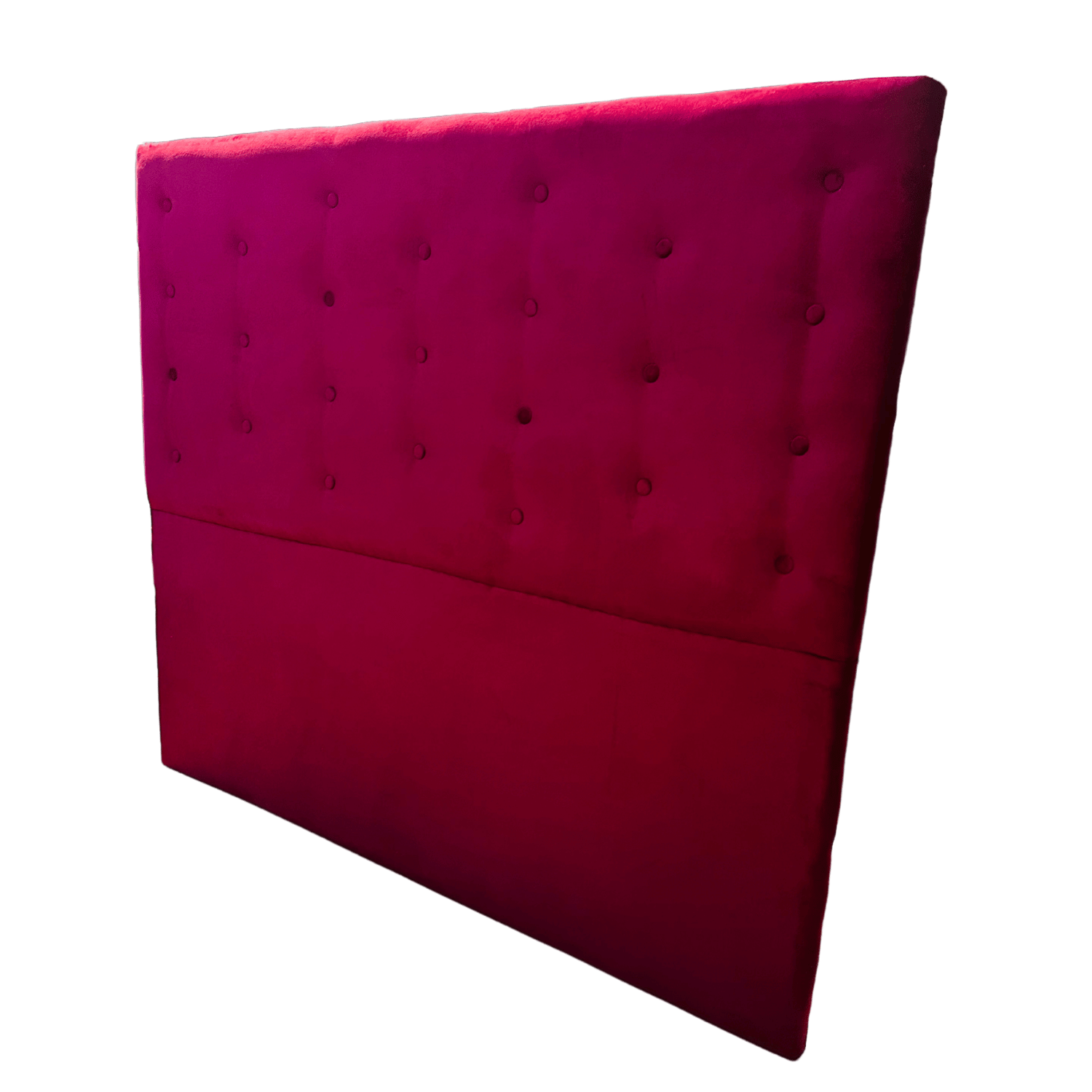 RESPALDO MUEBLES RIMAR A PISO 2 PLAZAS FELPA BURDEO - 3