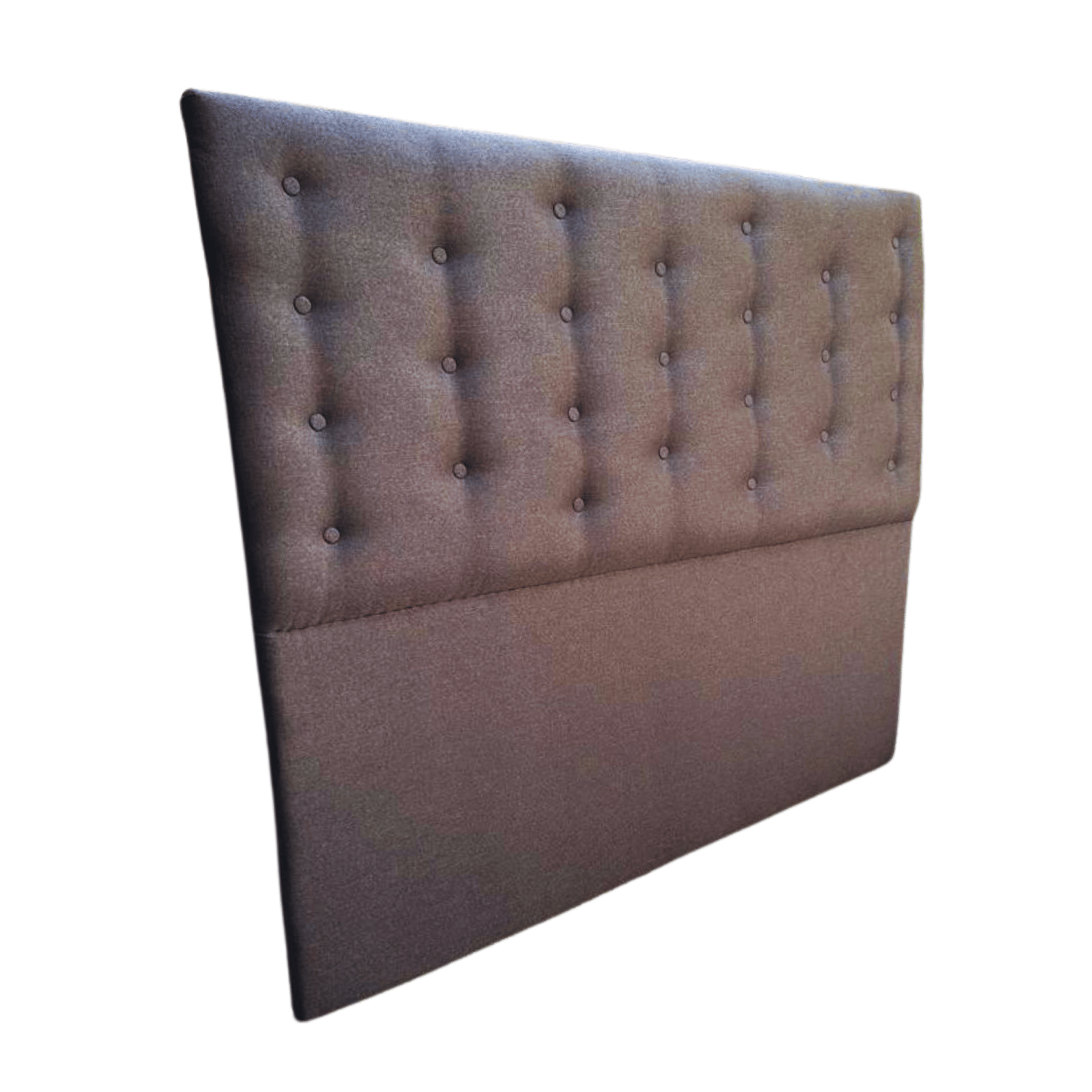 RESPALDO MUEBLES RIMAR A PISO 2 PLAZAS LINO CAFÉ MORO - 2
