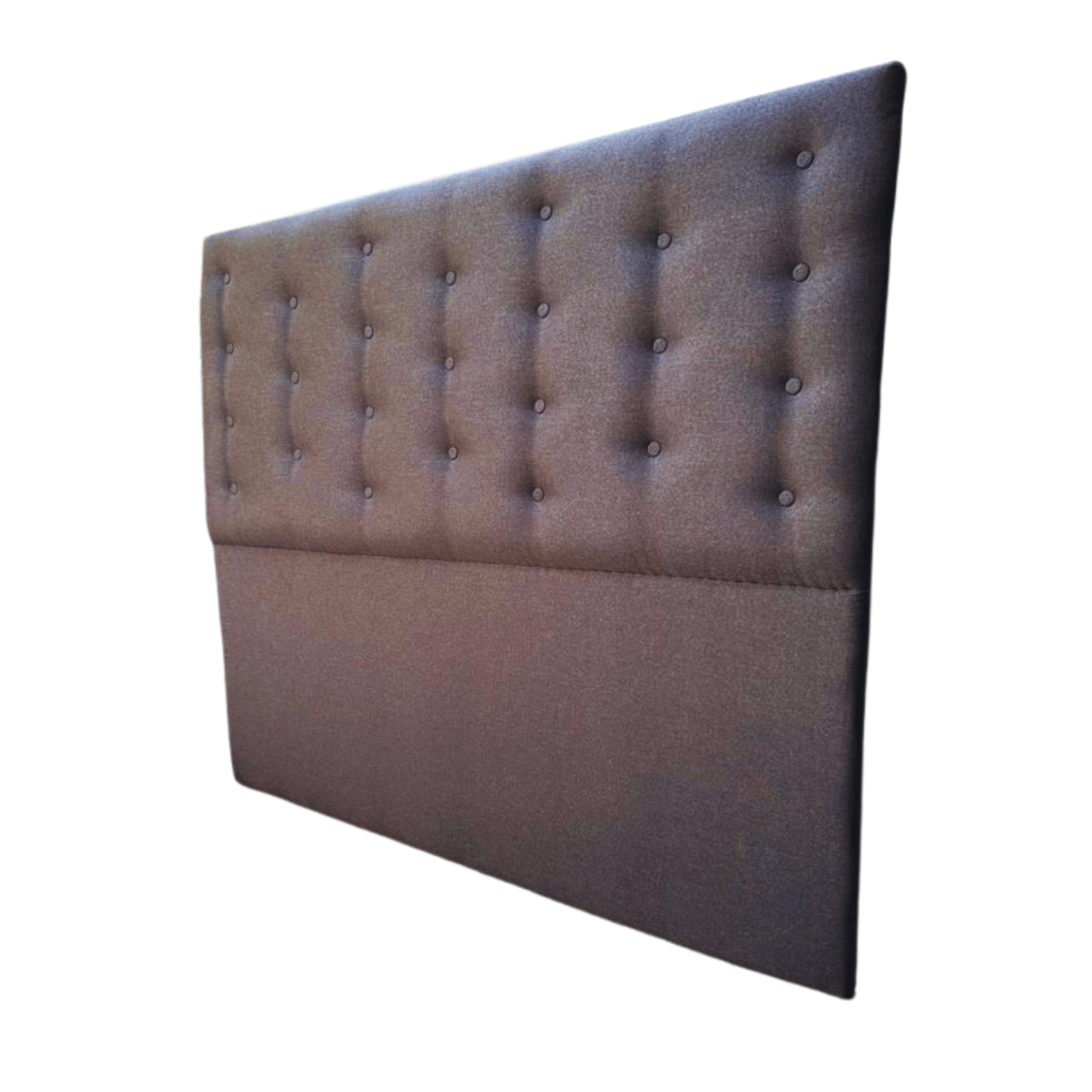 RESPALDO MUEBLES RIMAR A PISO 2 PLAZAS LINO CAFÉ MORO - 3