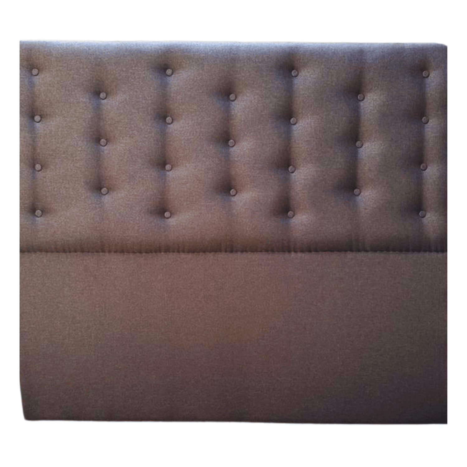 RESPALDO MUEBLES RIMAR A PISO 2 PLAZAS LINO CAFÉ MORO - 4