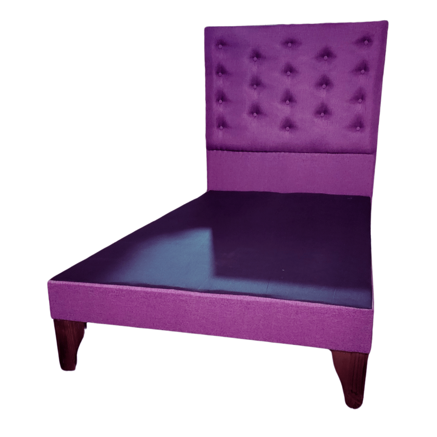BASE 1 PLAZA CON RESPALDO A PISO MORADO LINO   90X190 RIMAR - 3