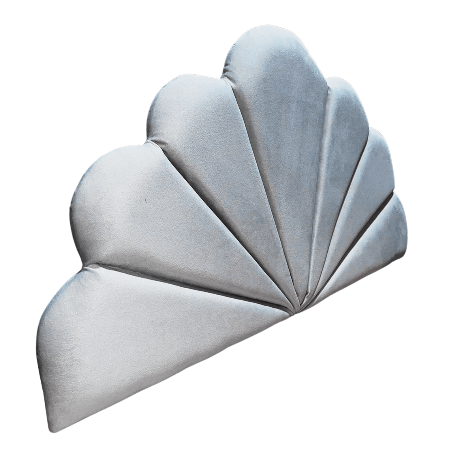 RESPALDO MUEBLES RIMAR CORAL 1 PLAZA FELPA GRIS PERLA - 3
