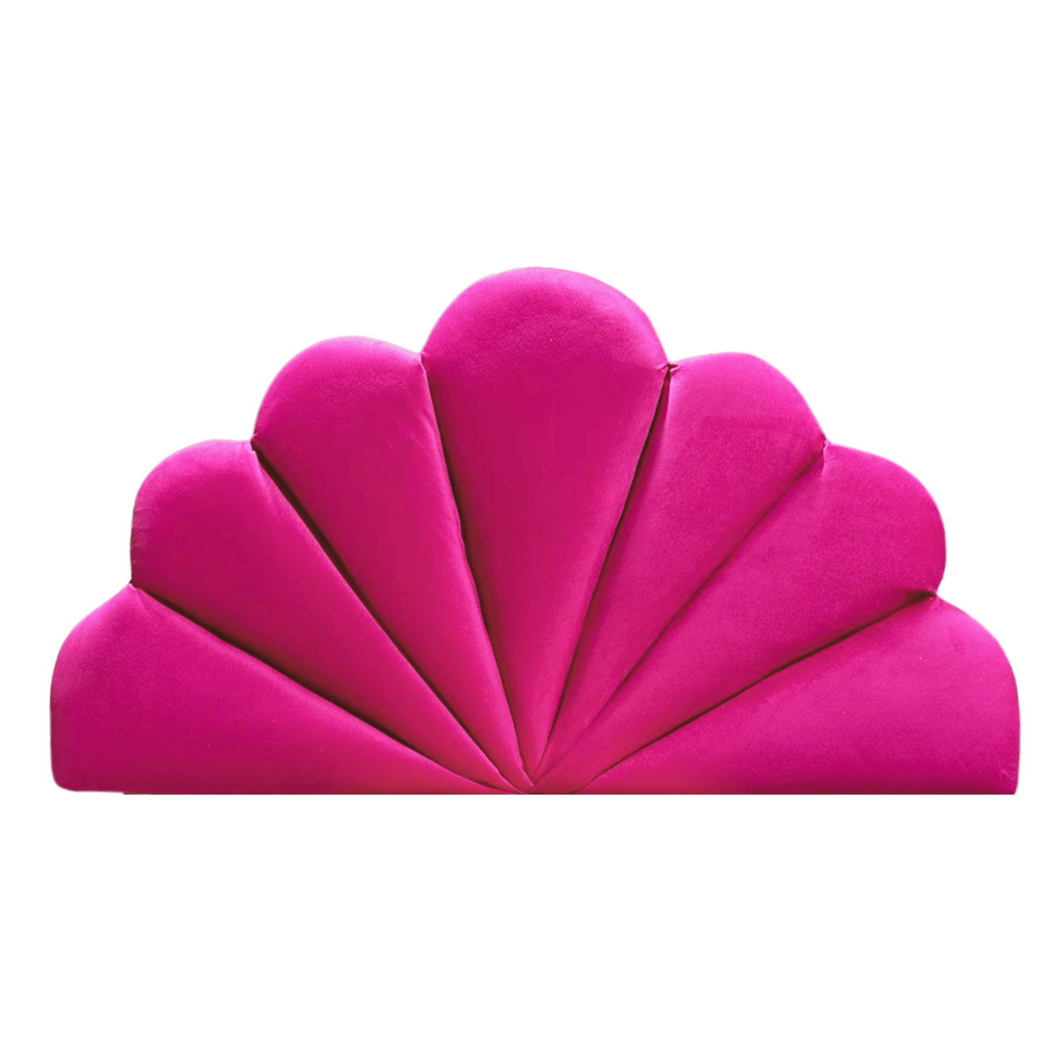 RESPALDO MUEBLES RIMAR CORAL 1 PLAZA FELPA FUCSIA - 2