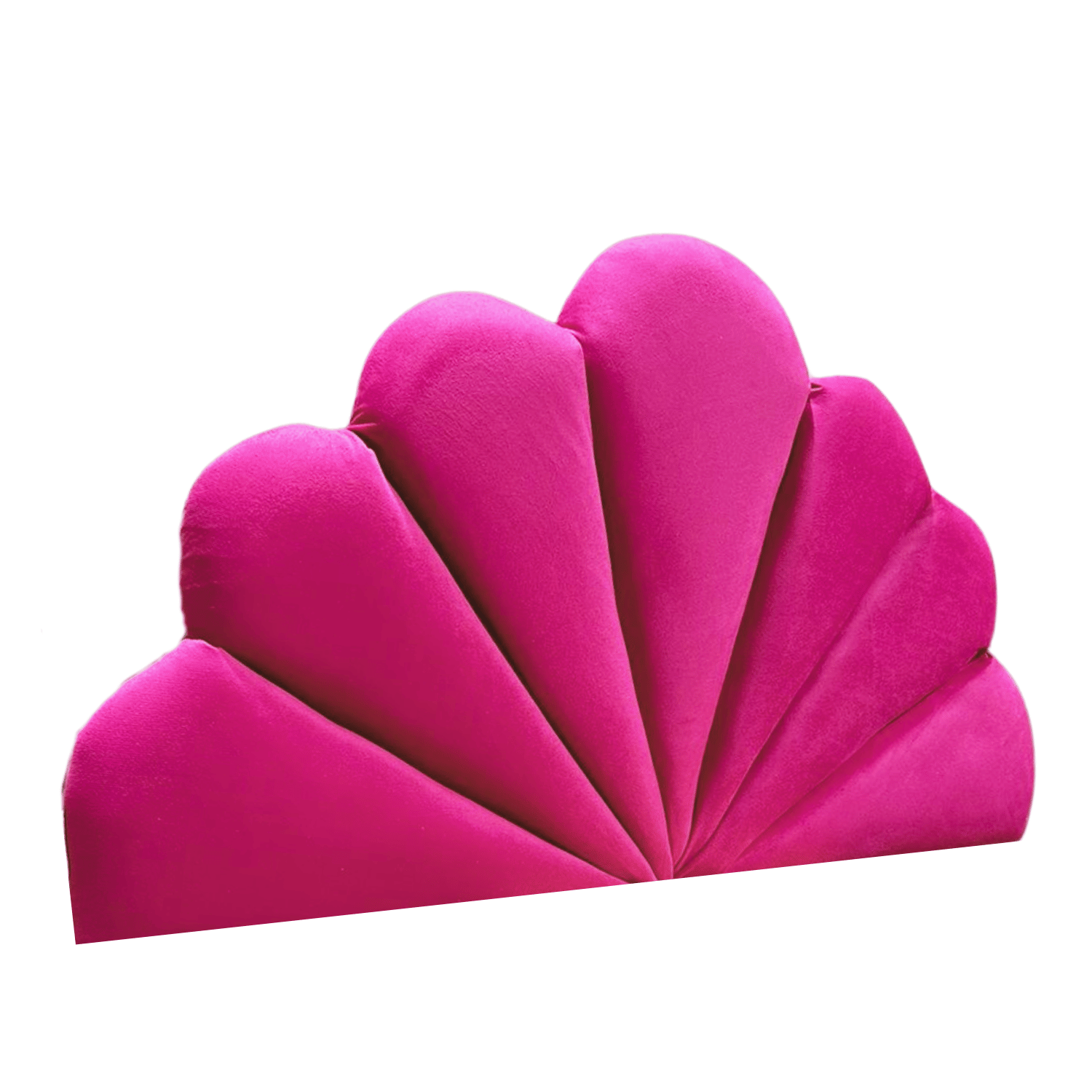 RESPALDO MUEBLES RIMAR CORAL 1 PLAZA FELPA FUCSIA - 3