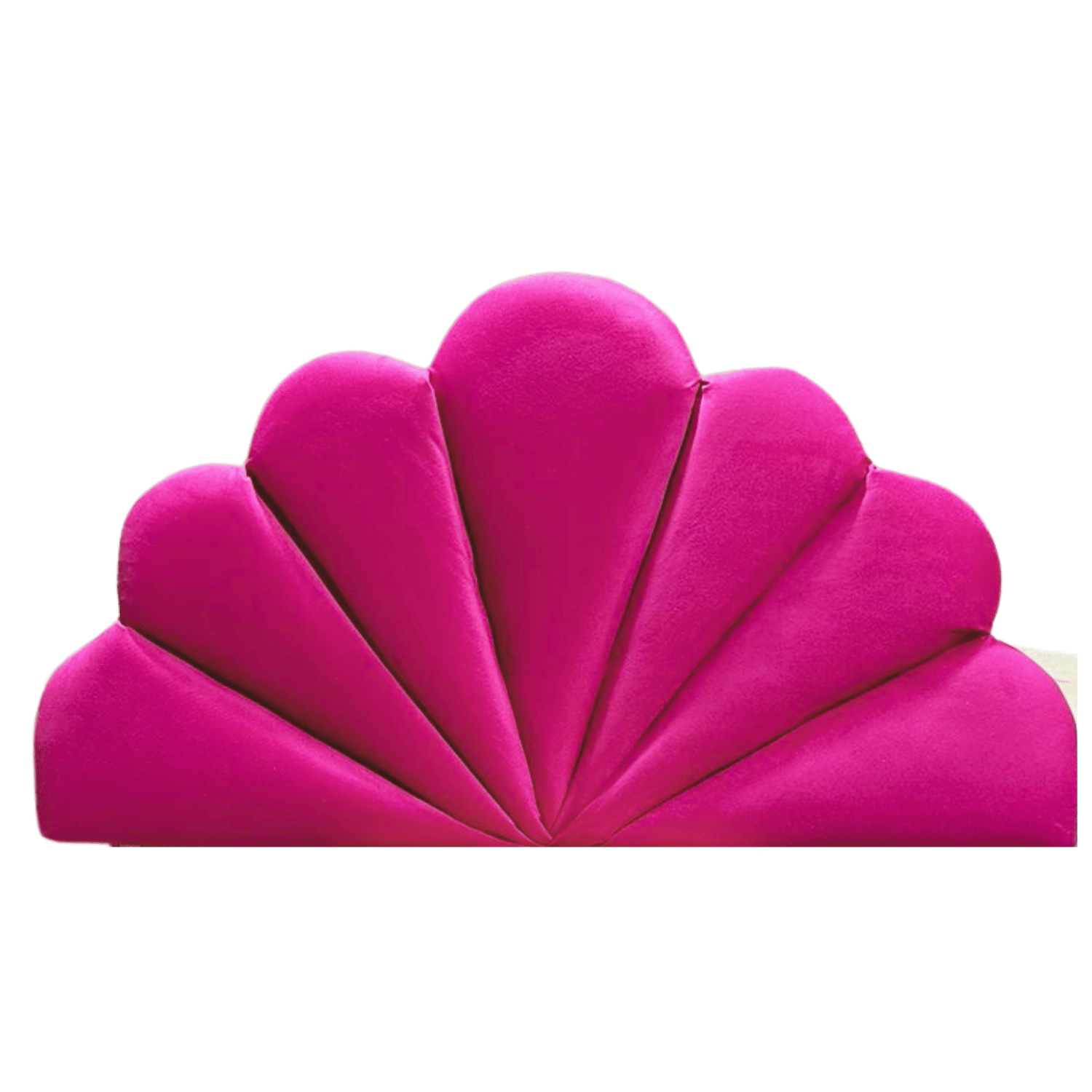 RESPALDO MUEBLES RIMAR CORAL 1 PLAZA FELPA FUCSIA - 5