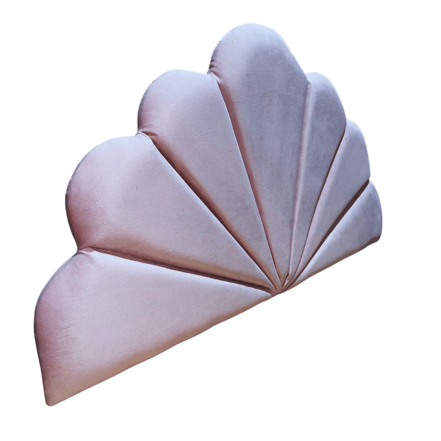 RESPALDO MUEBLES RIMAR CORAL 1.5 PLAZAS FELPA ROSA PASTEL - 3