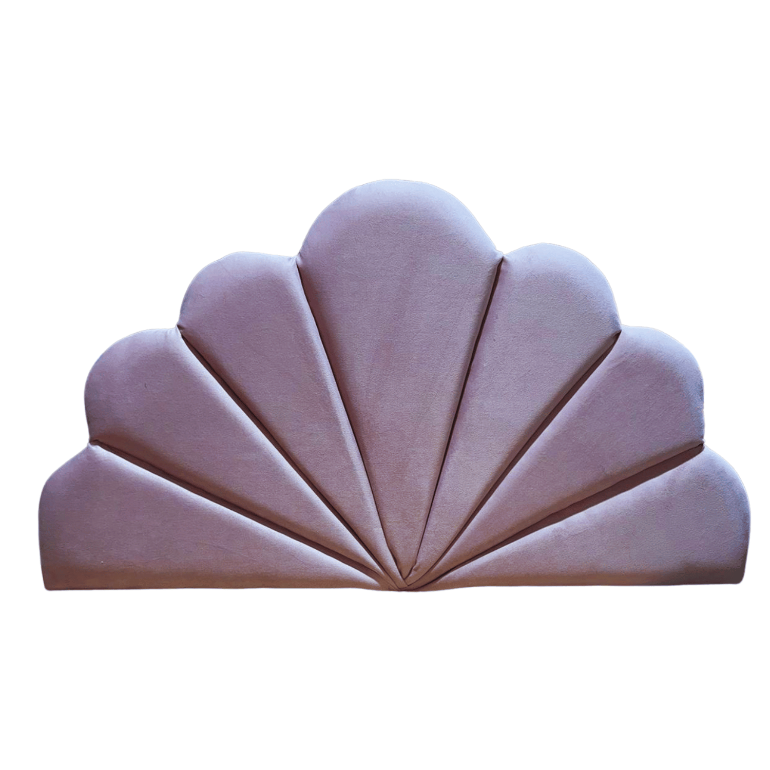 RESPALDO MUEBLES RIMAR CORAL 1.5 PLAZAS FELPA ROSA PASTEL - 5