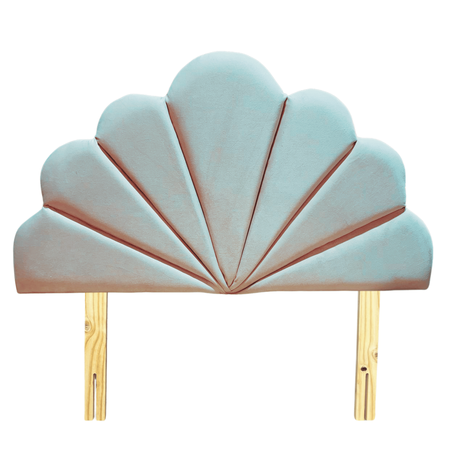 RESPALDO MUEBLES RIMAR CORAL 1.5 PLAZAS FELPA CRUDO - 1