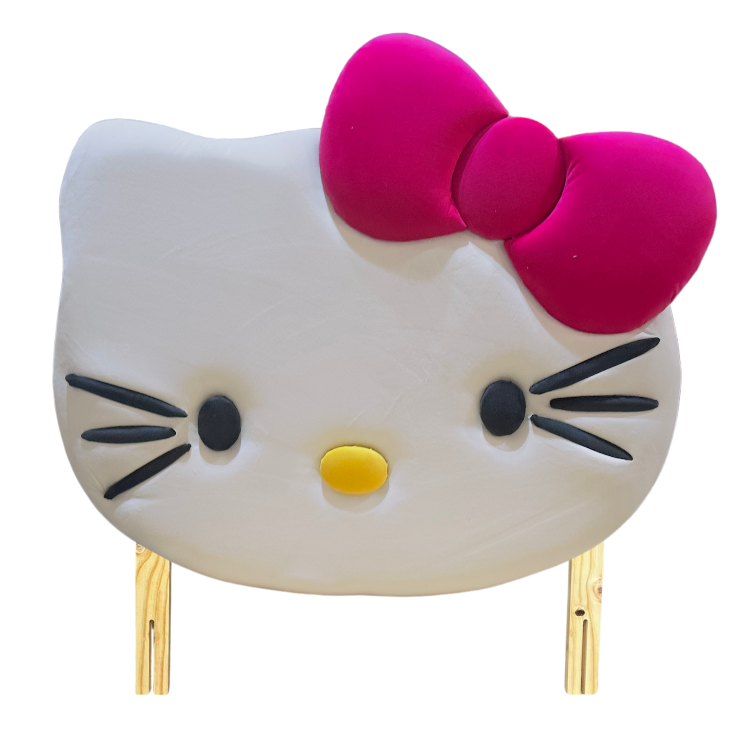 RESPALDO MUEBLES RIMAR ACOLCHADO KITTY 1.5 PLAZAS MULTICOLOR - 2