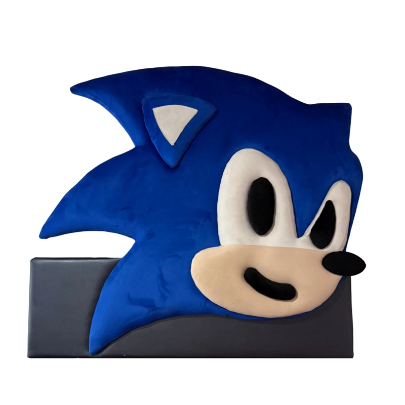 RESPALDO MUEBLES RIMAR ACOLCHADO SONIC 1 PLAZA MULTICOLOR - 2