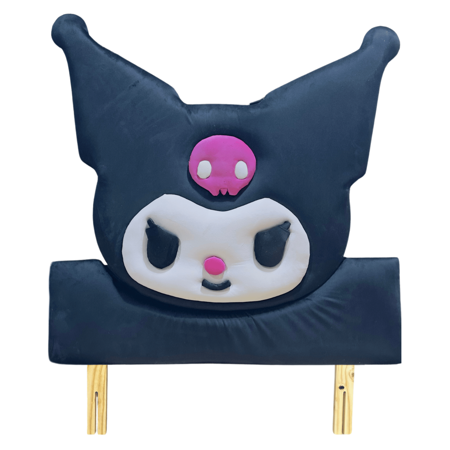 RESPALDO MUEBLES RIMAR ACOLCHADO KUROMI 1 PLAZA MULTICOLOR - 2