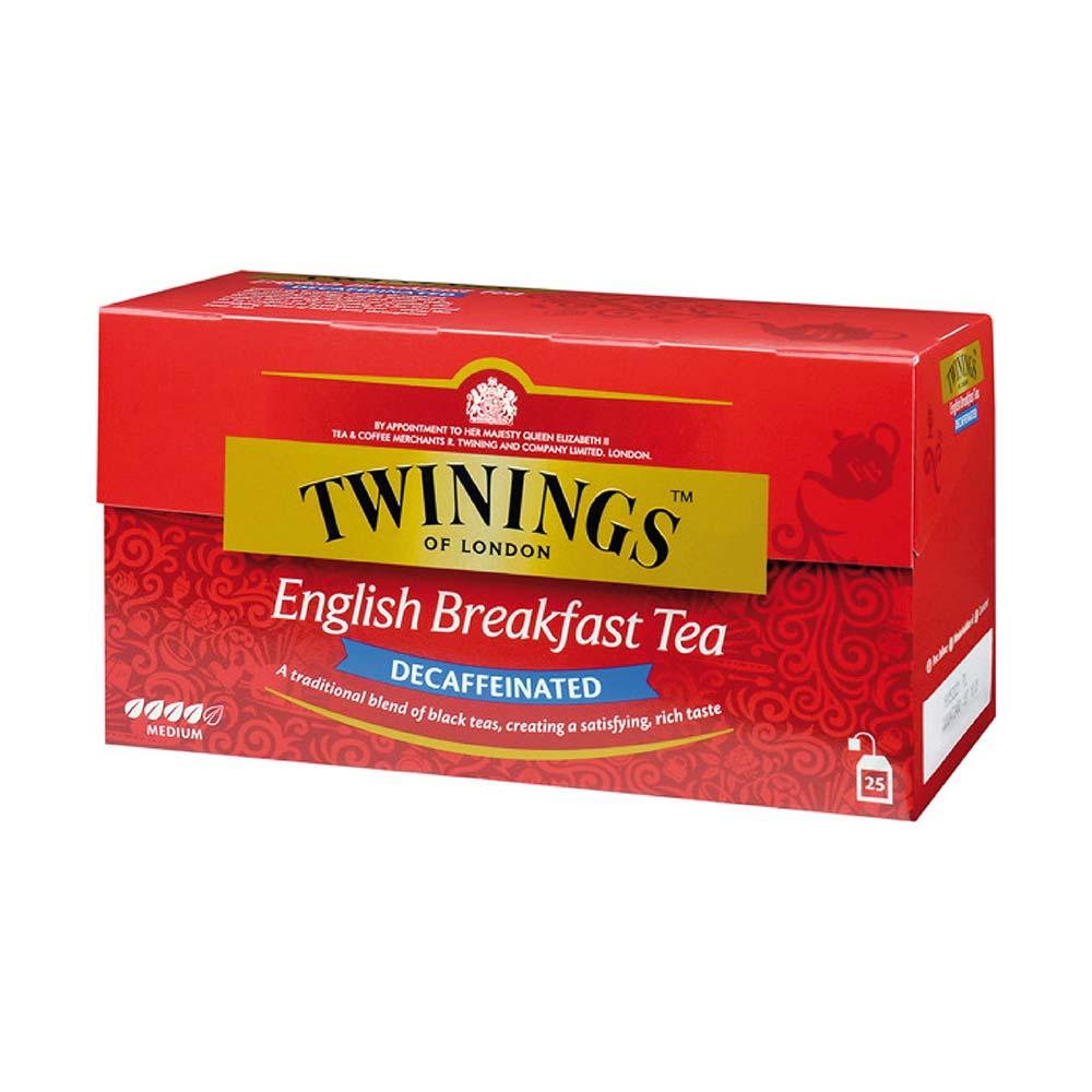 TWININGS TÉ ENGLISH BREAKFAST DESEN COLOR CAFEINADO X25 BOLSITAS - 2