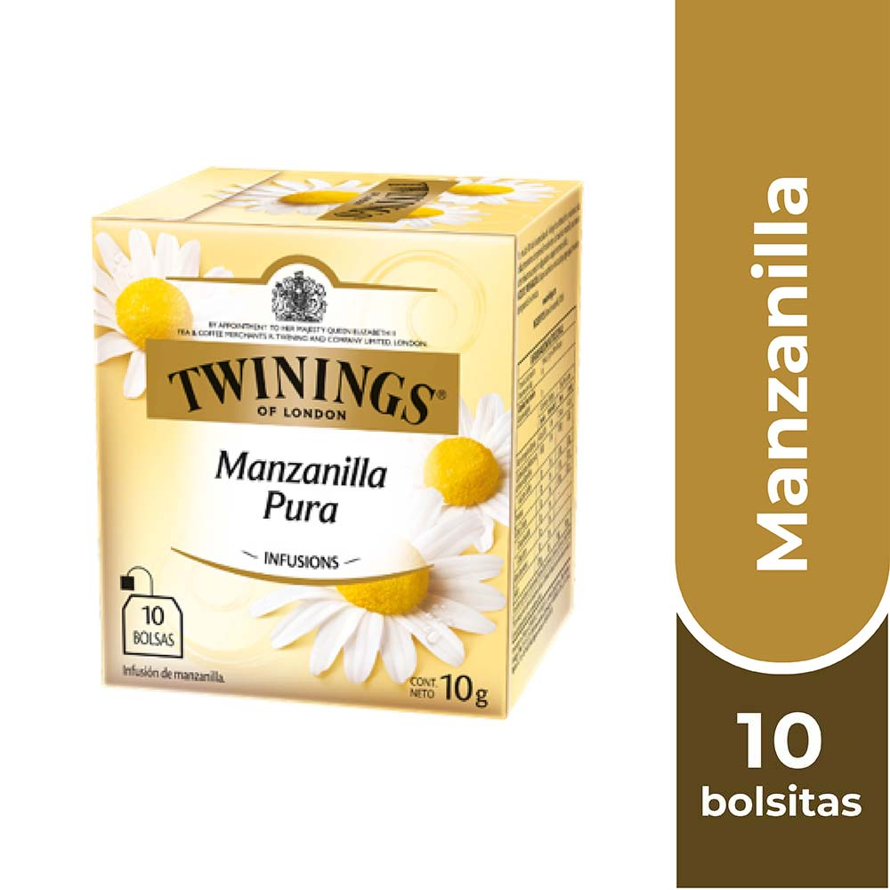 TWININGS TÉ MANZANILLA X 10 BOLSITAS - 1
