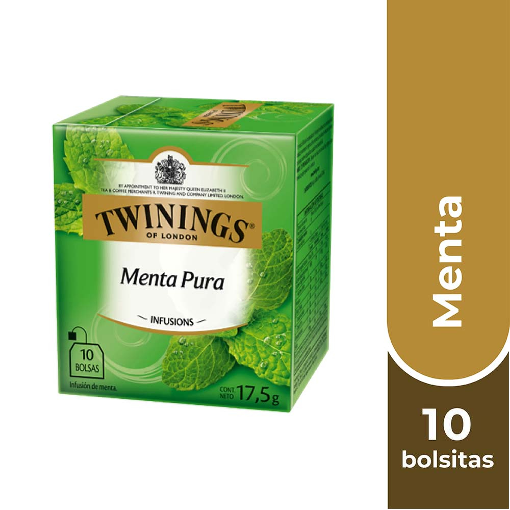TWININGS TÉ MENTA X 10 BOLSITAS - 1