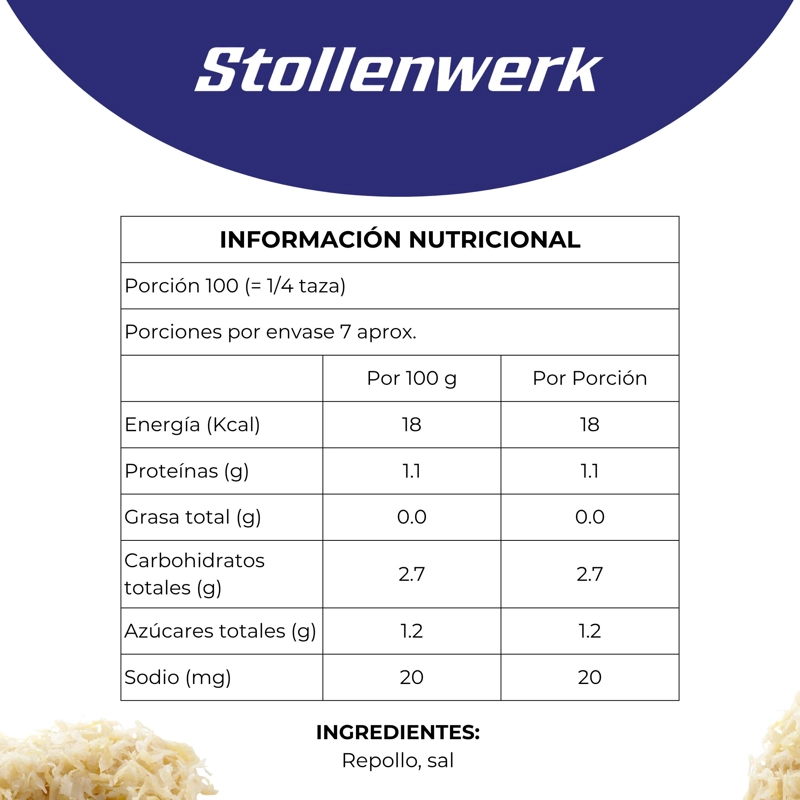 CHUKRUT STOLLENWERK 720 ML - 4