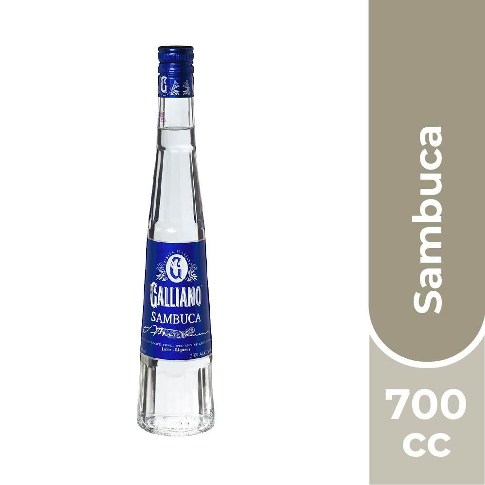 LICOR TRADICIONAL GALLIANO BOTELLA VIDRIO 700 CC SAMBUCA ANIS ITALIANO - 1