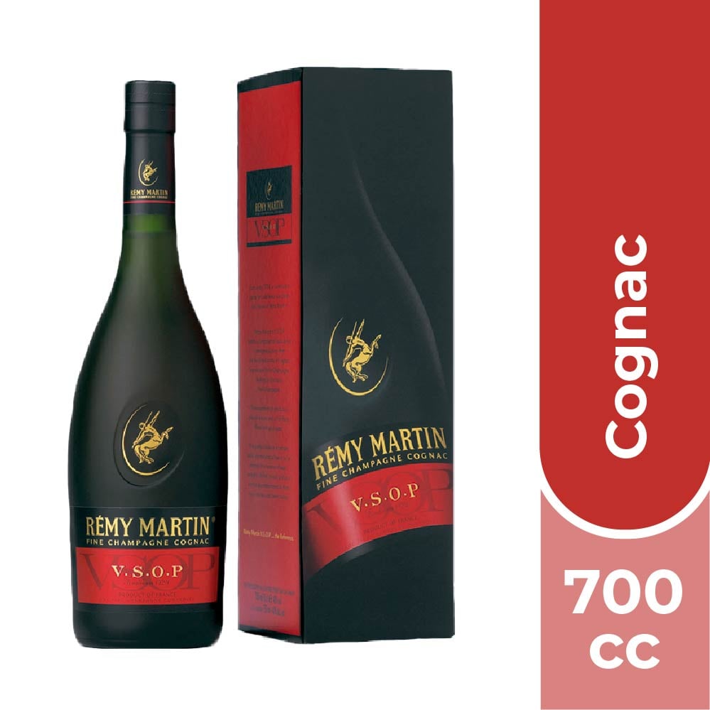 LICOR REMY MARTIN ESTUCHE 700 CC COGNAC FRANCES V.S.O.P. - 1