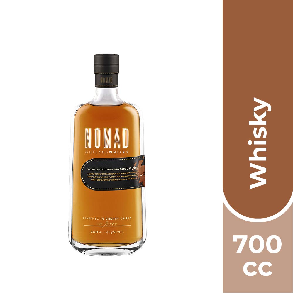 WHISKY NOMAD BOTELLA VIDRIO 700 CC - 1