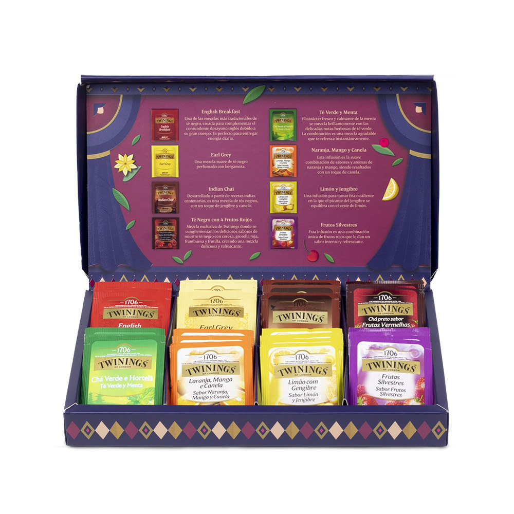 INFUSIONES TE TWININGS CAJA 40 UN GIFT SELECTION - 2