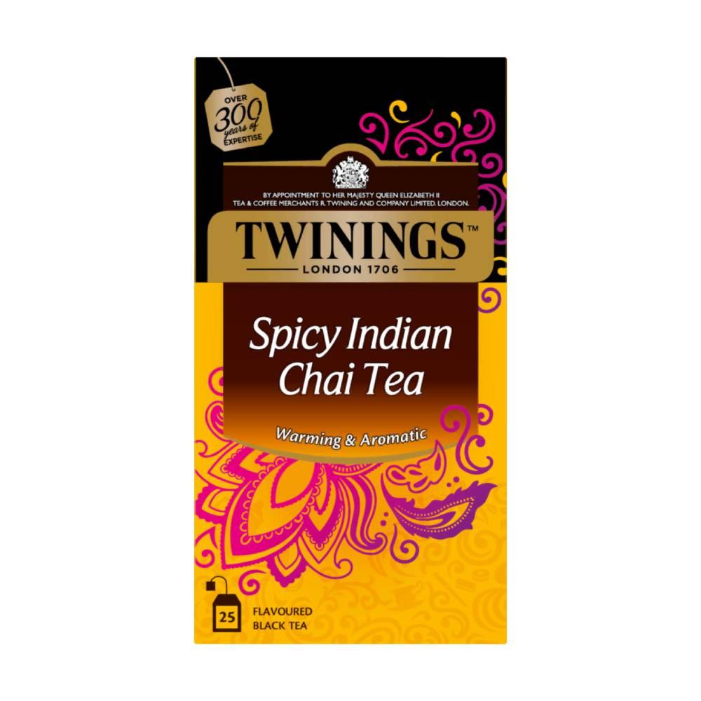 TWININGS SPICY INDIAN CHAI X 25 BOLSITAS - 1