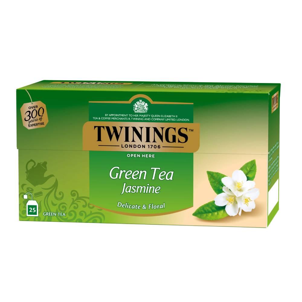 INFUSION TE VERDE TWININGS CAJA 25 BOLSITAS JAZMIN - 1