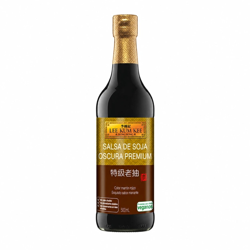 SALSA DE SOYA OSCURA PREMIUM 500 ML - 1