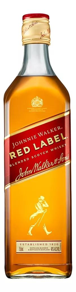 WHISKY JOHNNIE WALKER RED LABEL 40° 750ML - 2
