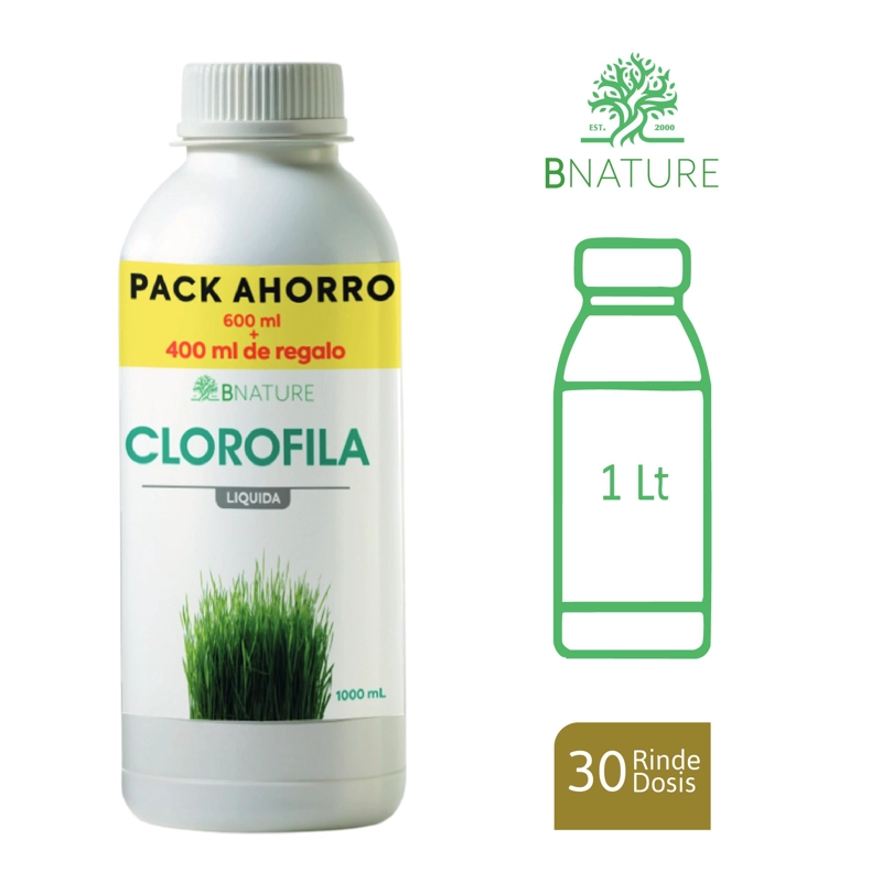 CLOROFILA LIQUIDA 1 LITRO B NATURE - 2