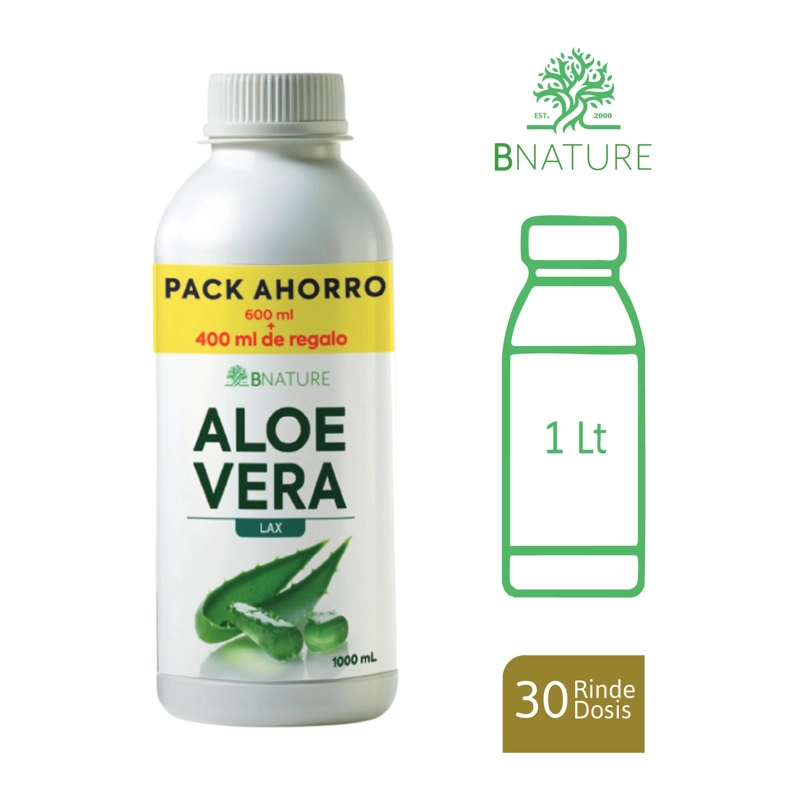 ALOE VERA LAX SUPLEMENTO EN GEL 1 LITRO  B NATURE - 2