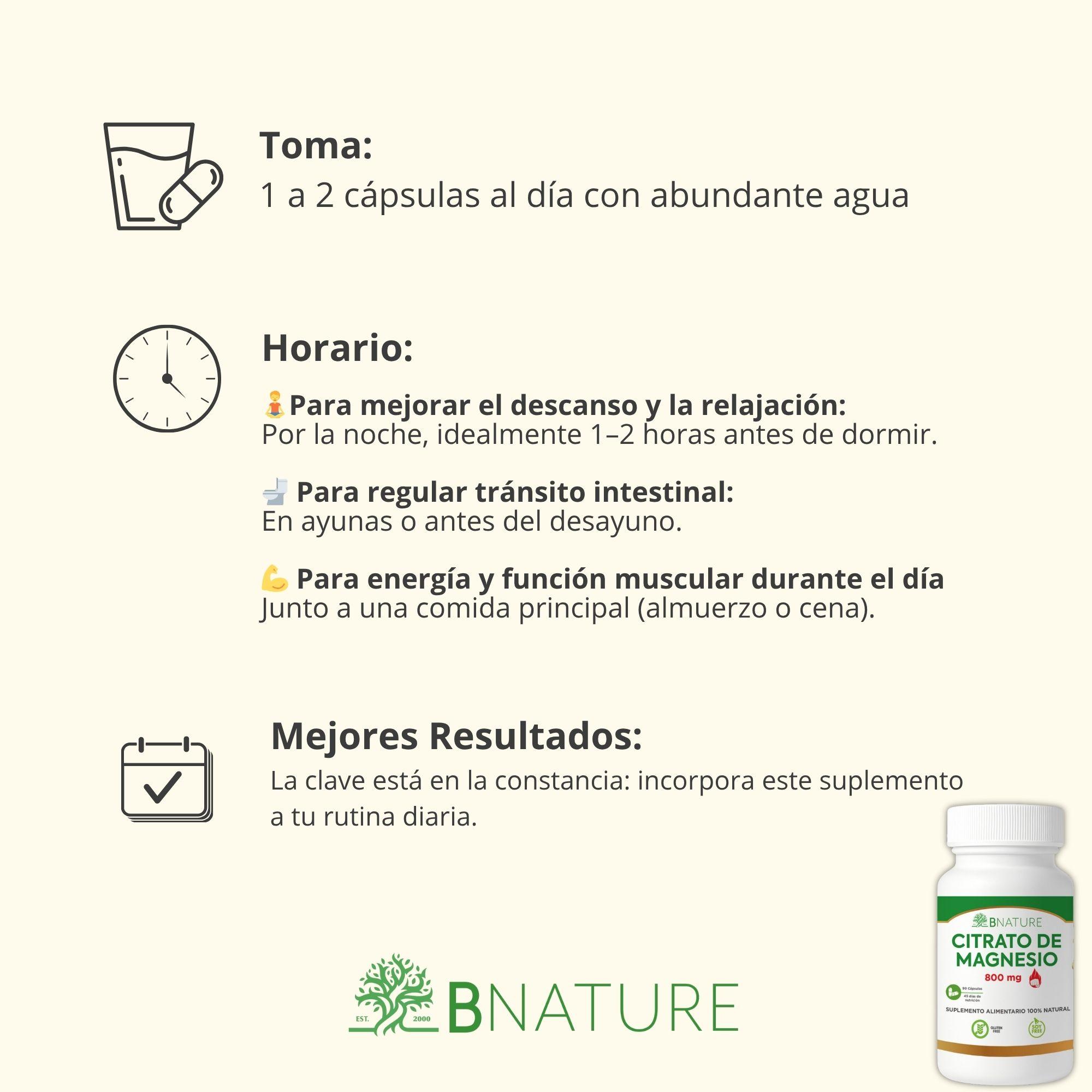 PACK CITRATO DE MAGNESIO + CITRATO DE POTASIO 800MG - 5