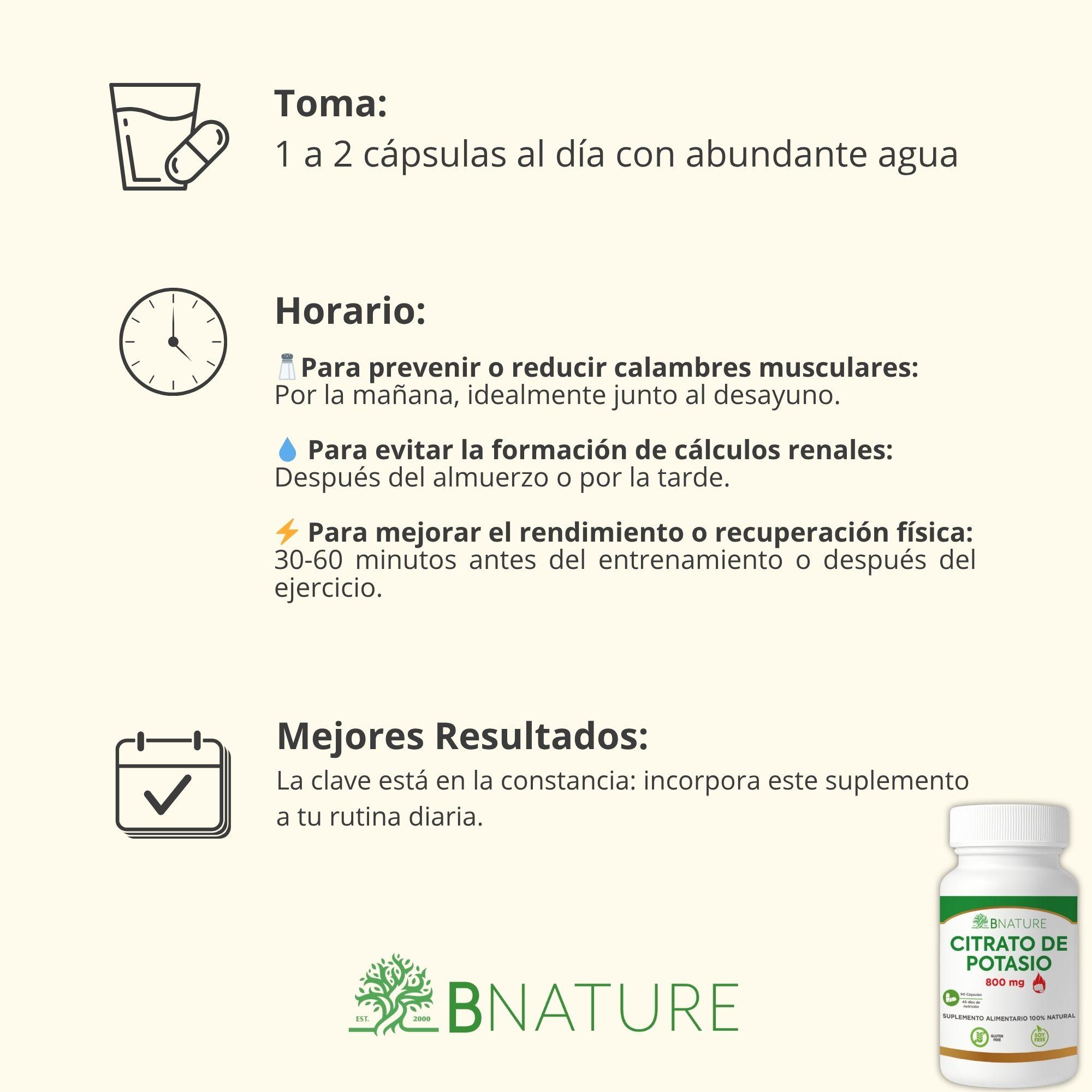 PACK CITRATO DE MAGNESIO + CITRATO DE POTASIO 800MG - 6