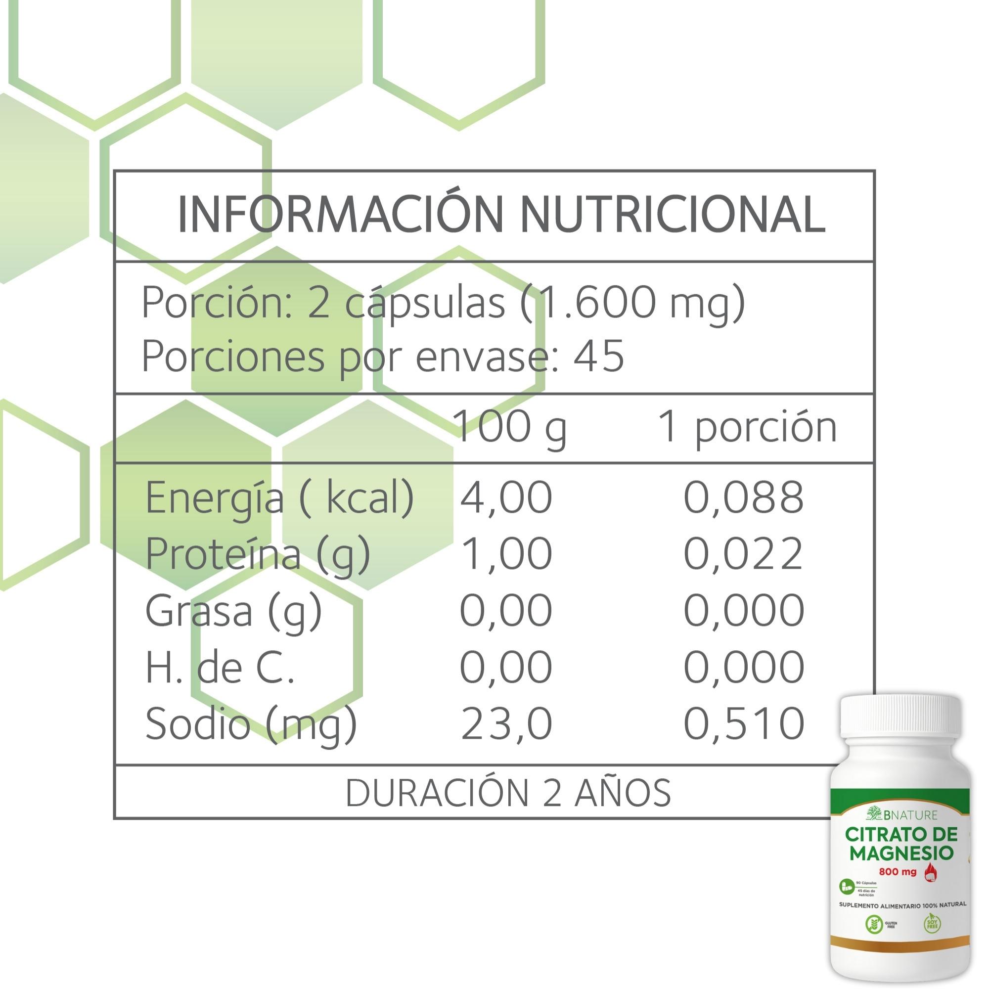 PACK CITRATO DE MAGNESIO 800 MG + ALOE VERA GEL 1L - 7