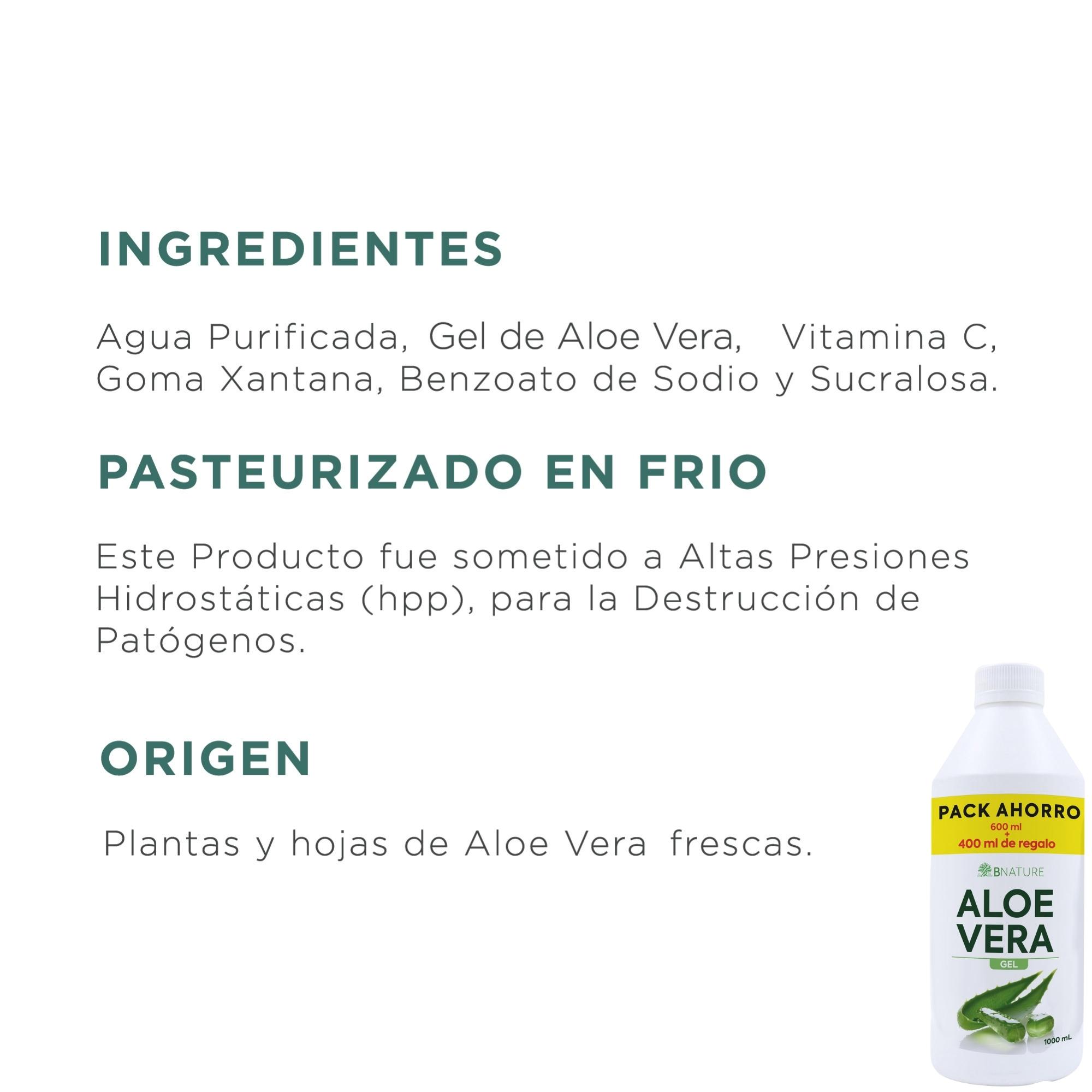 PACK CITRATO DE MAGNESIO 800 MG + ALOE VERA GEL 1L - 9