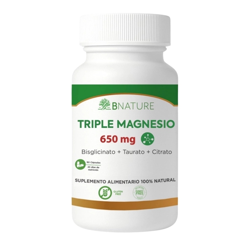 TRIPLE MAGNESIO (CITRATO, TAURATO, BISGLICINATO)  B NATURE - 1