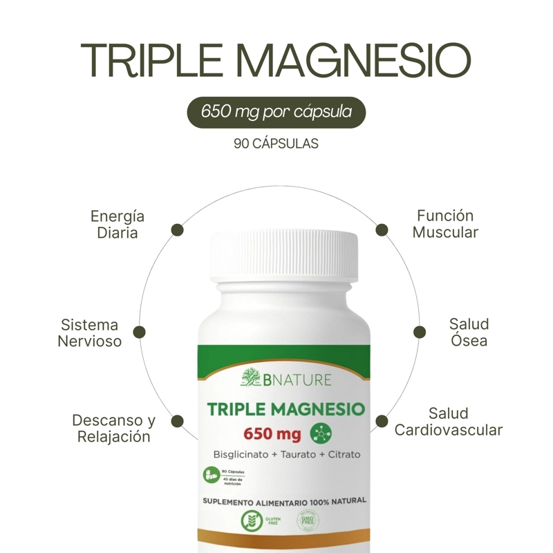 PACK RELAX: TRIPLE MAGNESIO + ASHWAGANDHA B NATURE - 2