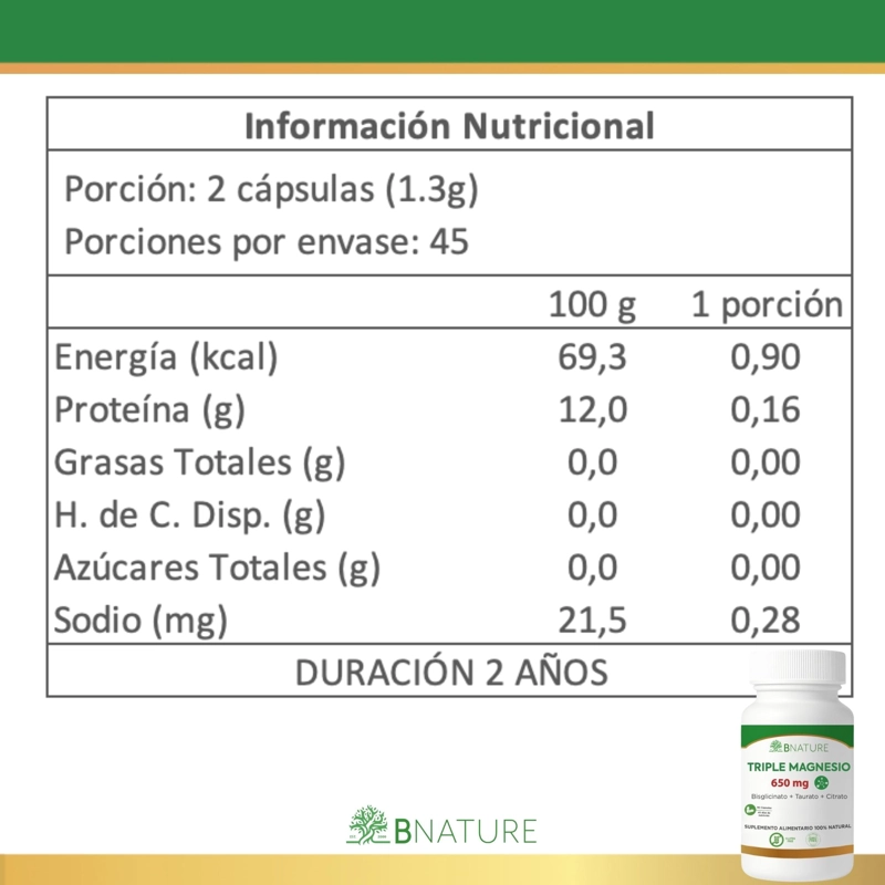PACK RELAX: TRIPLE MAGNESIO + ASHWAGANDHA B NATURE - 5