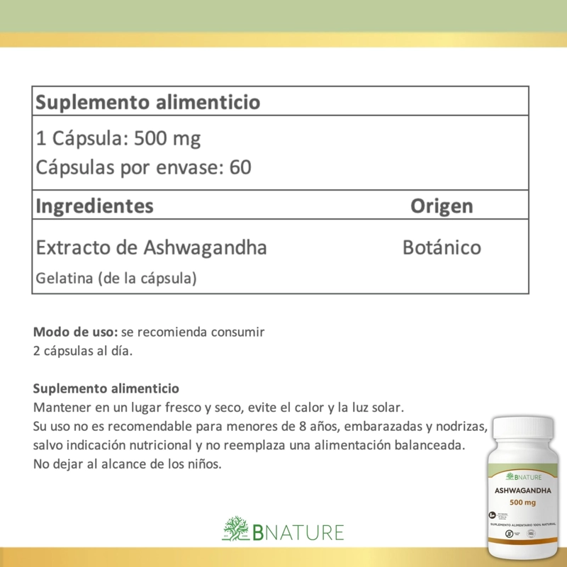 PACK SLEEP: MAGNESIO BISGLICINATO + ASHWAGANDHA B NATURE - 5