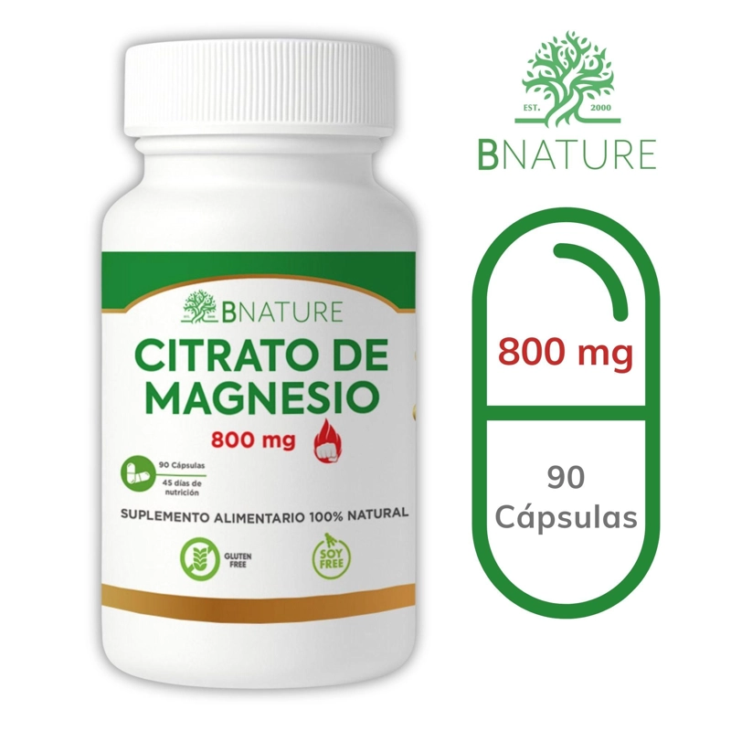 PACK X2 CITRATO DE MAGNESIO ALTA ABSORCION 800MG | 180 CAPS - 7