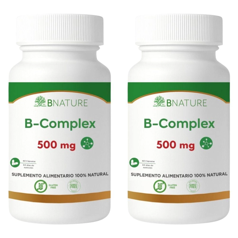 PACK X2 B COMPLEX VITAMINA B | ENERGIA Y METABOLISMO 120 CAP - 1