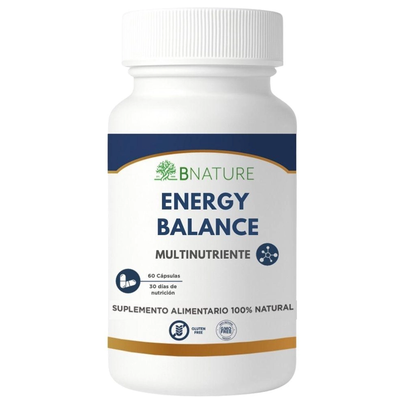 ENERGY BALANCE · B COMPLEX · MAGNESIO · BIOTINA · 60 CAPS - 1