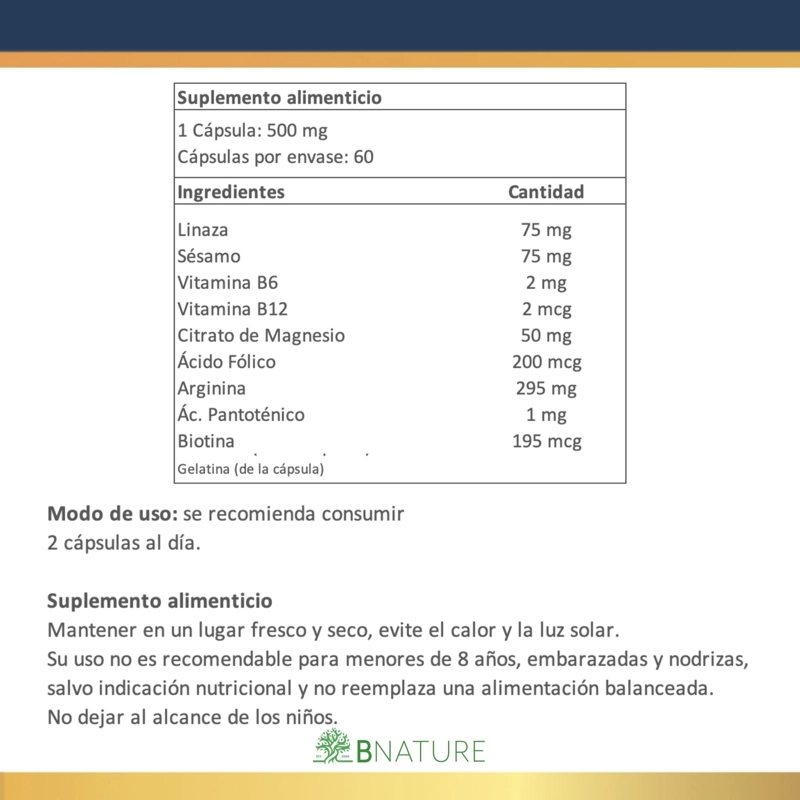 ENERGY BALANCE · B COMPLEX · MAGNESIO · BIOTINA · 60 CAPS - 4