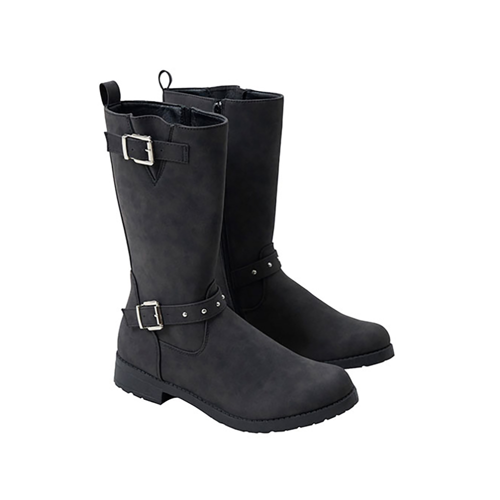 Ripley - BOTA MUJER CLÁSICA NEGRO