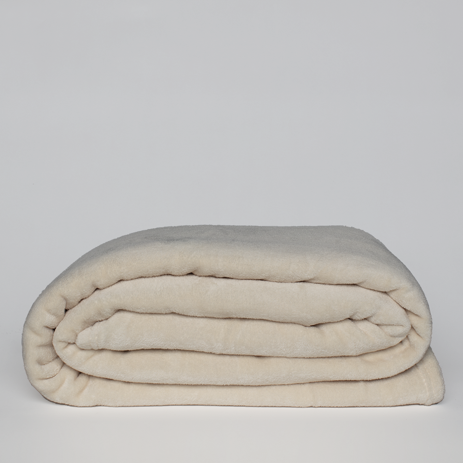 SET 2 FRAZADAS HOHOS CASA POLAR COLOR 1.5 PLAZAS 50 X 40 CM MICROFIBRA CAMEL - 1