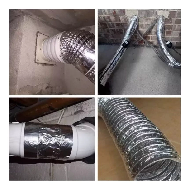 Cinta Aluminio 50 micrones - 75mm x 50m - 7