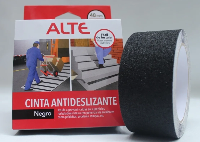 CINTA ANTIDESLIZANTE NEGRA - 48MM X 4.5 METROS - 2