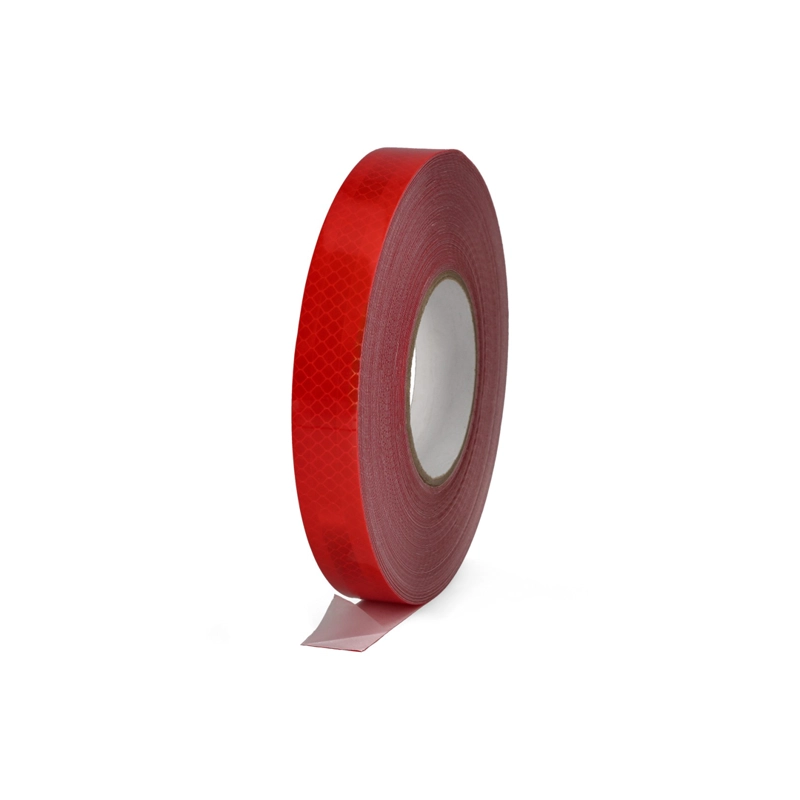CINTA REFLECTANTE ROJA 25mm x 45mts - 1
