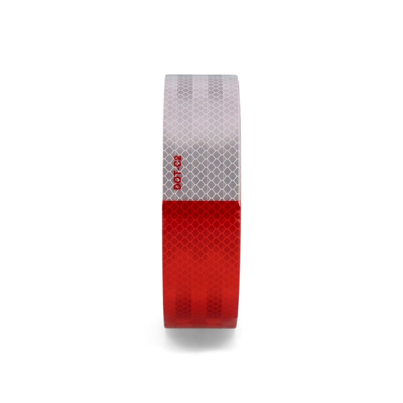 CINTA REFLECTANTE BLANCA/ROJO 50x15 METROS - 4