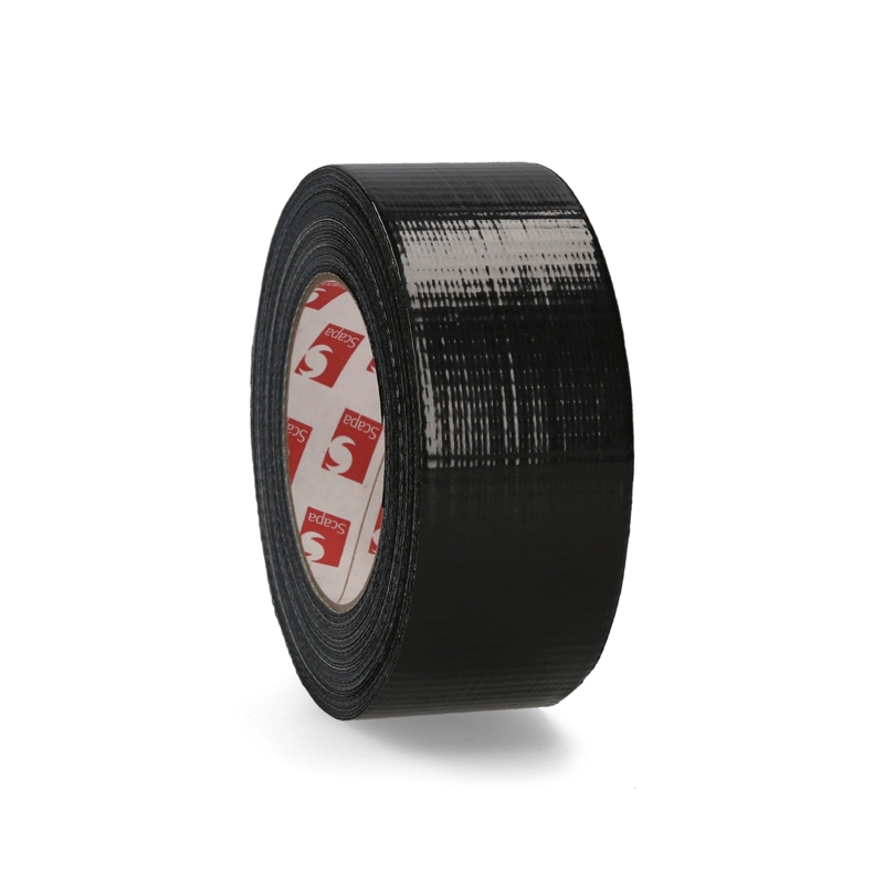 CINTA TELA GAFFER IMPERMEABLE DUCT TAPE NEGRO 50X50 - 2